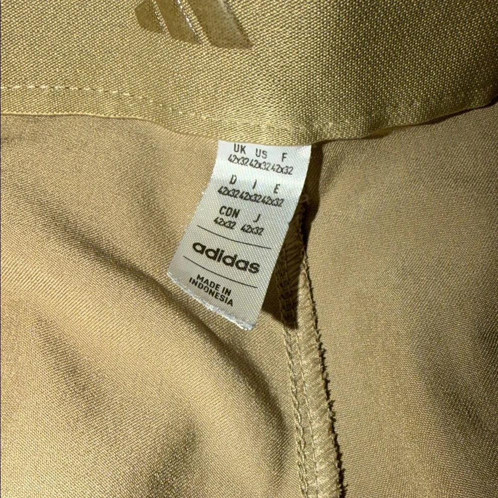 Adidas Men's Golf Khaki Pants size 38x32 - Picture 6 of 11